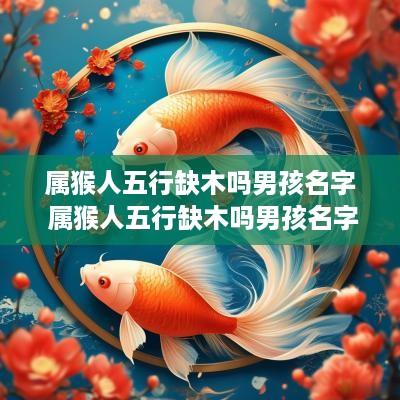 属猴人五行缺木吗男孩名字 属猴人五行缺木吗男孩名字大全