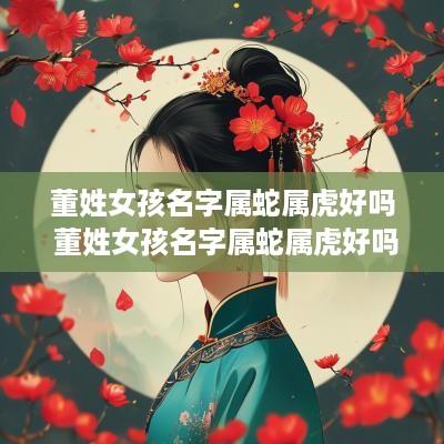 董姓女孩名字属蛇属虎好吗 董姓女孩名字属蛇属虎好吗怎么取