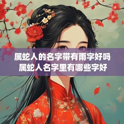 属蛇人的名字带有雨字好吗 属蛇人名字里有哪些字好