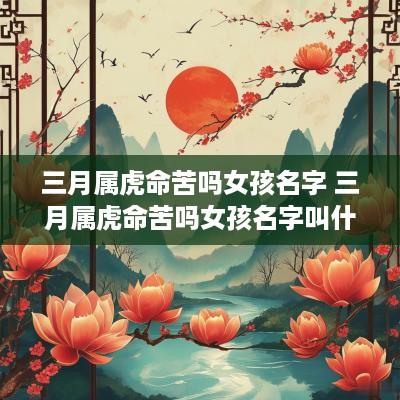 三月属虎命苦吗女孩名字 三月属虎命苦吗女孩名字叫什么