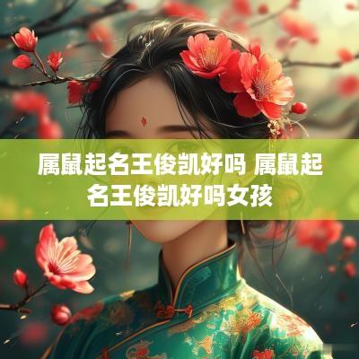 属鼠起名王俊凯好吗 属鼠起名王俊凯好吗女孩