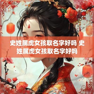 史姓属虎女孩取名字好吗 史姓属虎女孩取名字好吗