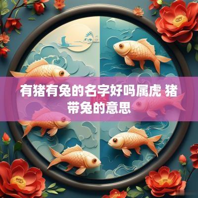 有猪有兔的名字好吗属虎 猪带兔的意思