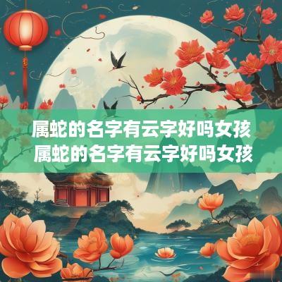 属蛇的名字有云字好吗女孩 属蛇的名字有云字好吗女孩怎么取