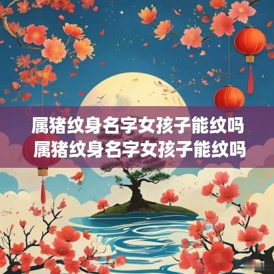 属猪纹身名字女孩子能纹吗 属猪纹身名字女孩子能纹吗图片