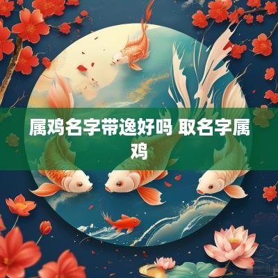 属鸡名字带逸好吗 取名字属鸡 属鸡名字带逸好吗 取名字属鸡