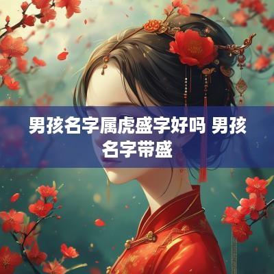 男孩名字属虎盛字好吗 男孩名字带盛