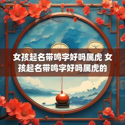 女孩起名带鸣字好吗属虎 女孩起名带鸣字好吗属虎的