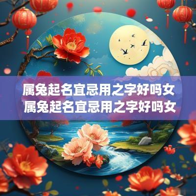属兔起名宜忌用之字好吗女 属兔起名宜忌用之字好吗女孩