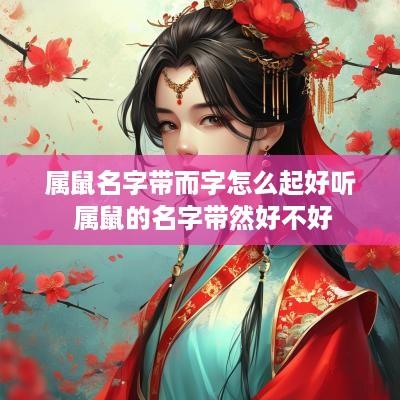 属鼠名字带而字怎么起好听 属鼠的名字带然好不好