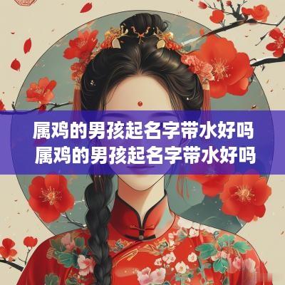 属鸡的男孩起名字带水好吗 属鸡的男孩起名字带水好吗