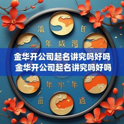 金华开公司起名讲究吗好吗 金华开公司起名讲究吗好吗知乎