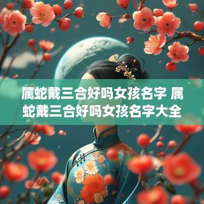 属蛇戴三合好吗女孩名字 属蛇戴三合好吗女孩名字大全