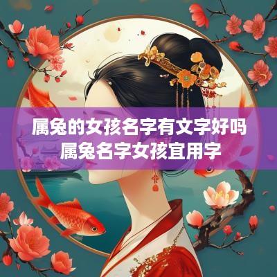 属兔的女孩名字有文字好吗 属兔名字女孩宜用字