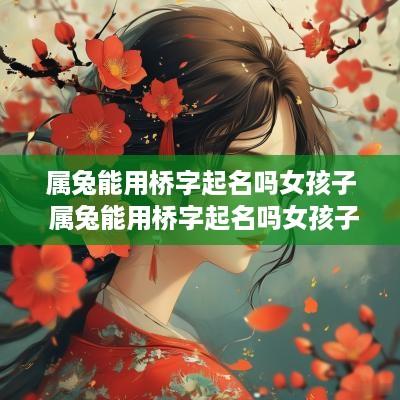 属兔能用桥字起名吗女孩子 属兔能用桥字起名吗女孩子怎么取名