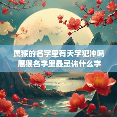 属猴的名字里有天字犯冲吗 属猴名字里最忌讳什么字
