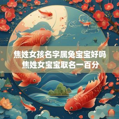 焦姓女孩名字属兔宝宝好吗 焦姓女宝宝取名一百分