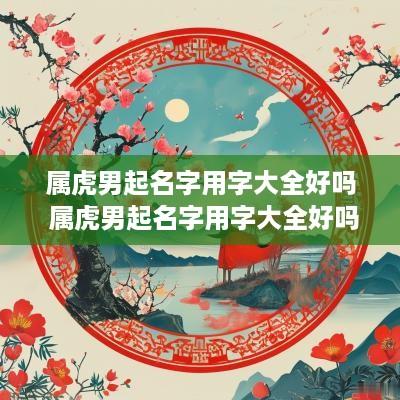 属虎男起名字用字大全好吗 属虎男起名字用字大全好吗怎么取