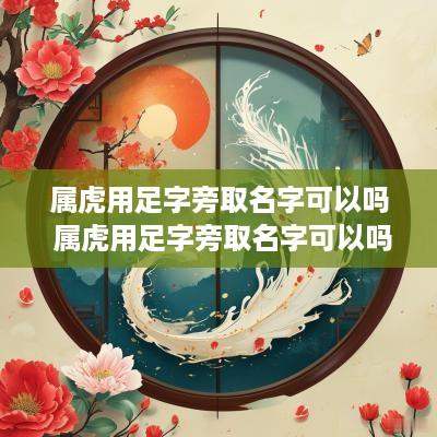 属虎用足字旁取名字可以吗 属虎用足字旁取名字可以吗女孩