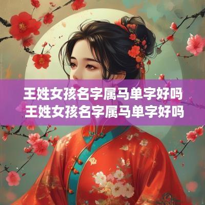 王姓女孩名字属马单字好吗 王姓女孩名字属马单字好吗