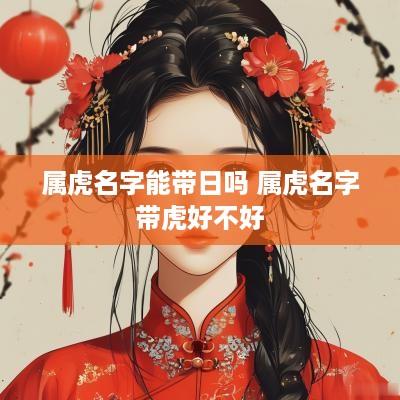 属虎名字能带日吗 属虎名字带虎好不好