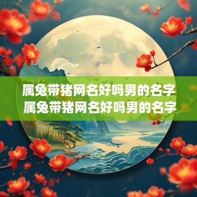 属兔带猪网名好吗男的名字 属兔带猪网名好吗男的名字大全