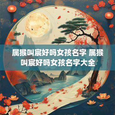 属猴叫宸好吗女孩名字 属猴叫宸好吗女孩名字大全