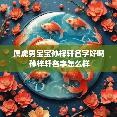 属虎男宝宝孙梓轩名字好吗 孙梓轩名字怎么样