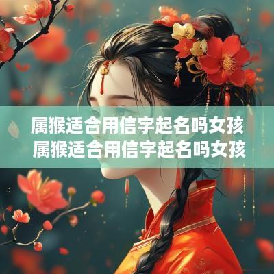 属猴适合用信字起名吗女孩 属猴适合用信字起名吗女孩子