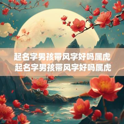 起名字男孩带风字好吗属虎 起名字男孩带风字好吗属虎的