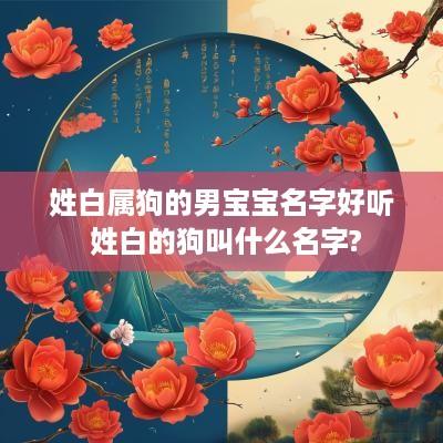姓白属狗的男宝宝名字好听 姓白的狗叫什么名字?
