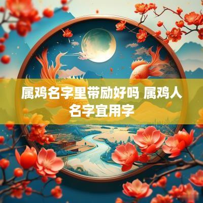 属鸡名字里带励好吗 属鸡人名字宜用字