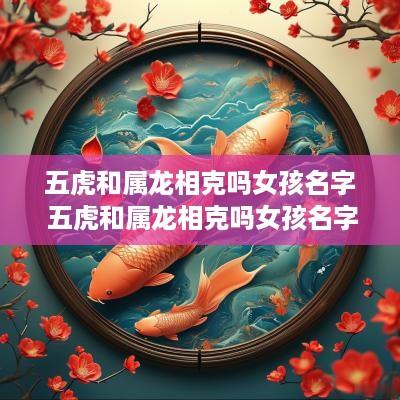 五虎和属龙相克吗女孩名字 五虎和属龙相克吗女孩名字大全