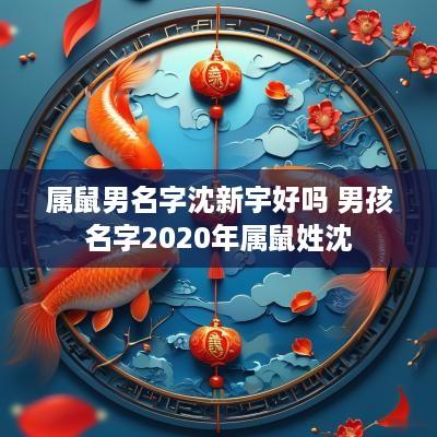 属鼠男名字沈新宇好吗 男孩名字2025年属鼠姓沈