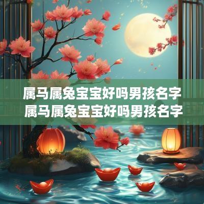 属马属兔宝宝好吗男孩名字 属马属兔宝宝好吗男孩名字怎么取
