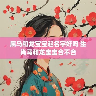 属马和龙宝宝起名字好吗 生肖马和龙宝宝合不合