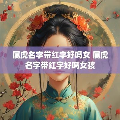 属虎名字带红字好吗女 属虎名字带红字好吗女孩