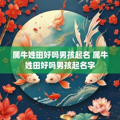 属牛姓田好吗男孩起名 属牛姓田好吗男孩起名字