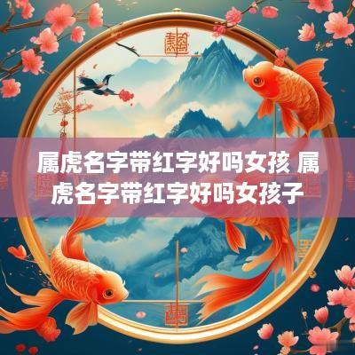 属虎名字带红字好吗女孩 属虎名字带红字好吗女孩子