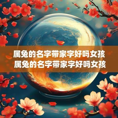 属兔的名字带家字好吗女孩 属兔的名字带家字好吗女孩怎么取