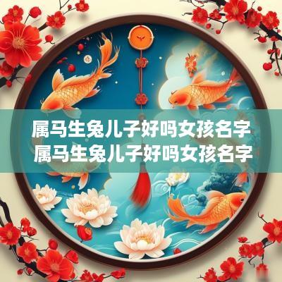 属马生兔儿子好吗女孩名字 属马生兔儿子好吗女孩名字叫什么