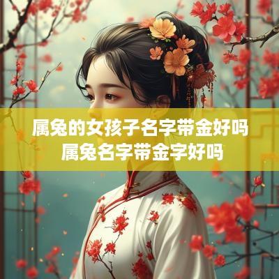 属兔的女孩子名字带金好吗 属兔名字带金字好吗