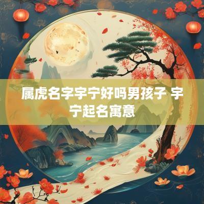属虎名字宇宁好吗男孩子 宇宁起名寓意