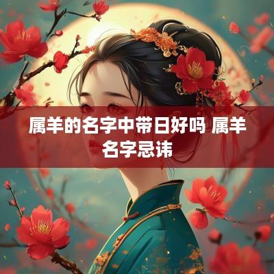 属羊的名字中带日好吗 属羊名字忌讳