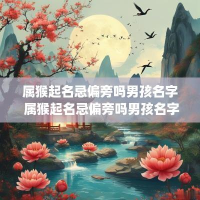 属猴起名忌偏旁吗男孩名字 属猴起名忌偏旁吗男孩名字叫什么