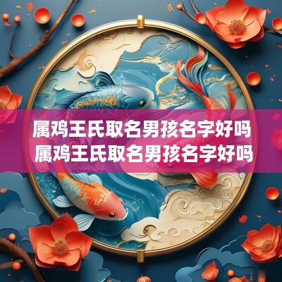 属鸡王氏取名男孩名字好吗 属鸡王氏取名男孩名字好吗