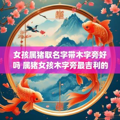 女孩属猪取名字带木字旁好吗 属猪女孩木字旁最吉利的名字