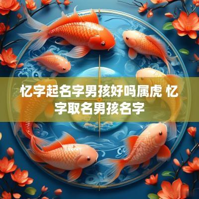 忆字起名字男孩好吗属虎 忆字取名男孩名字