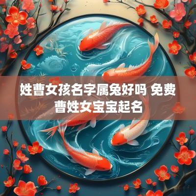 姓曹女孩名字属兔好吗 免费曹姓女宝宝起名