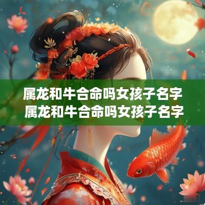 属龙和牛合命吗女孩子名字 属龙和牛合命吗女孩子名字怎么取